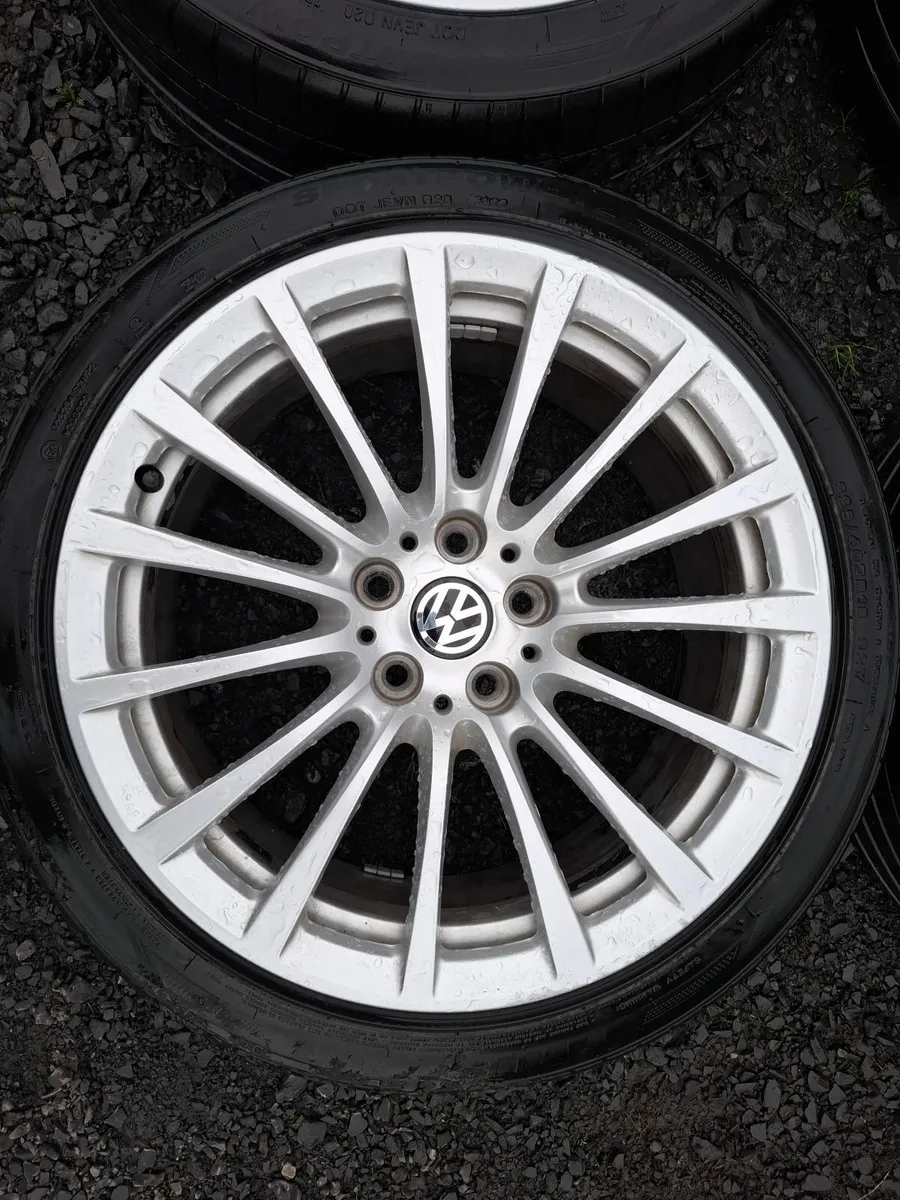 18" Vw Alloys with tyres - Image 4