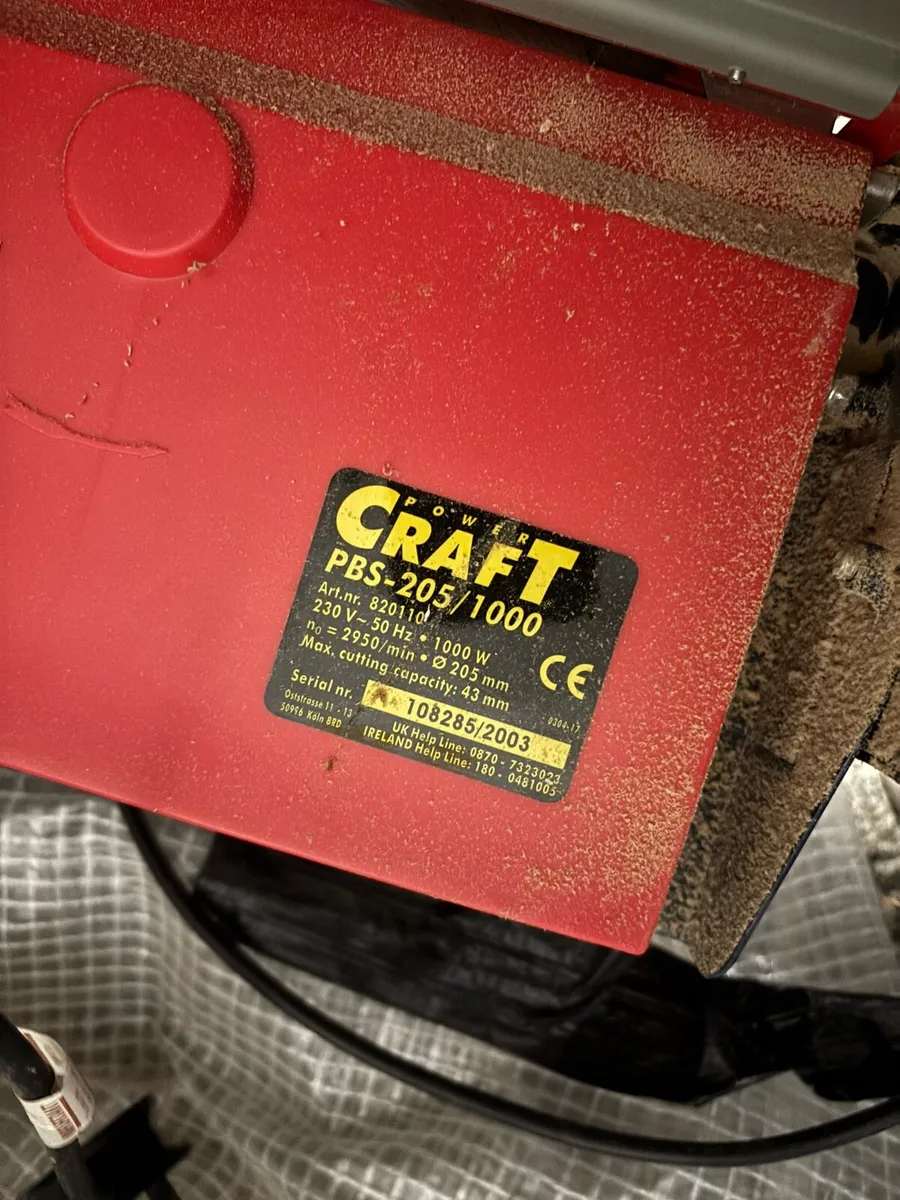Craft PBS-205/1000 table saw - Image 3