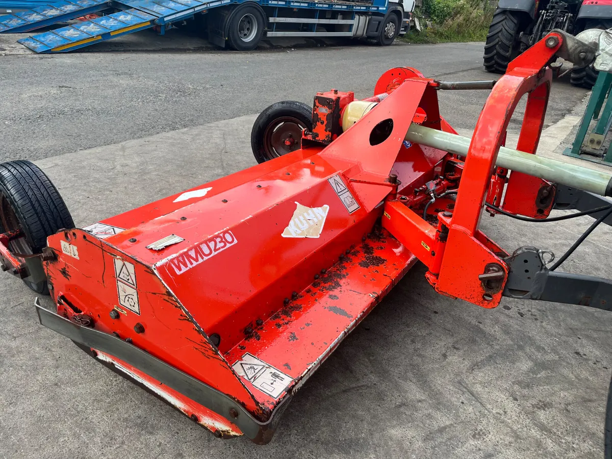 Kuhn wmu230 flail mower - Image 1