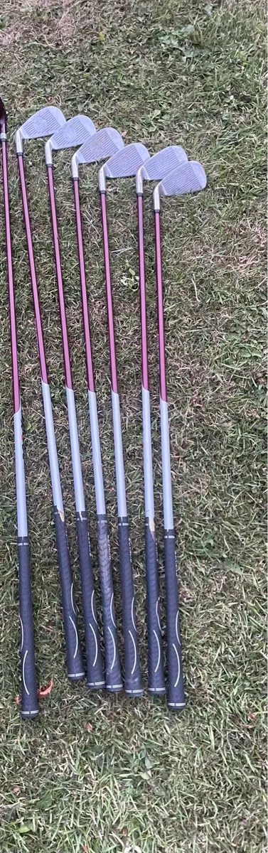 Dunlop Gold Irons and Bag - Image 2