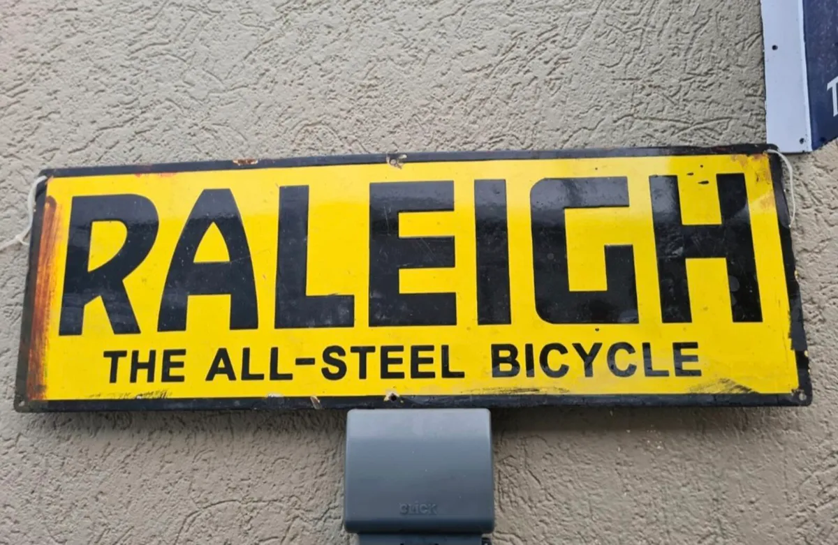 Enamel  sign - Image 1