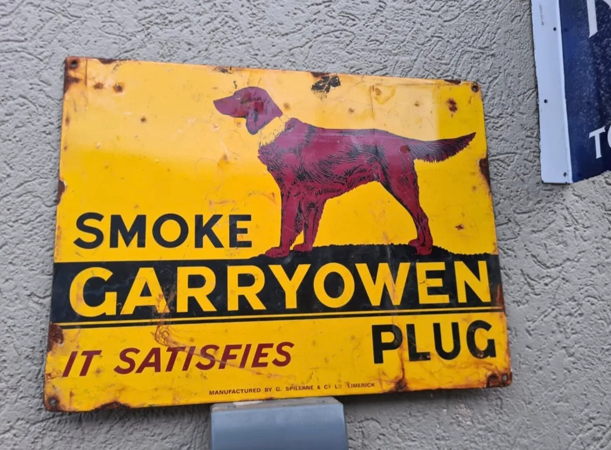 Enamel  sign - Image 2