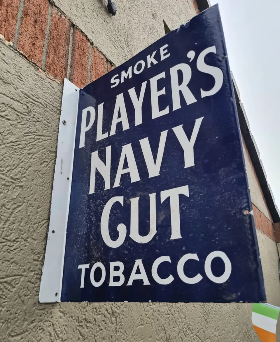 Enamel  sign - Image 1