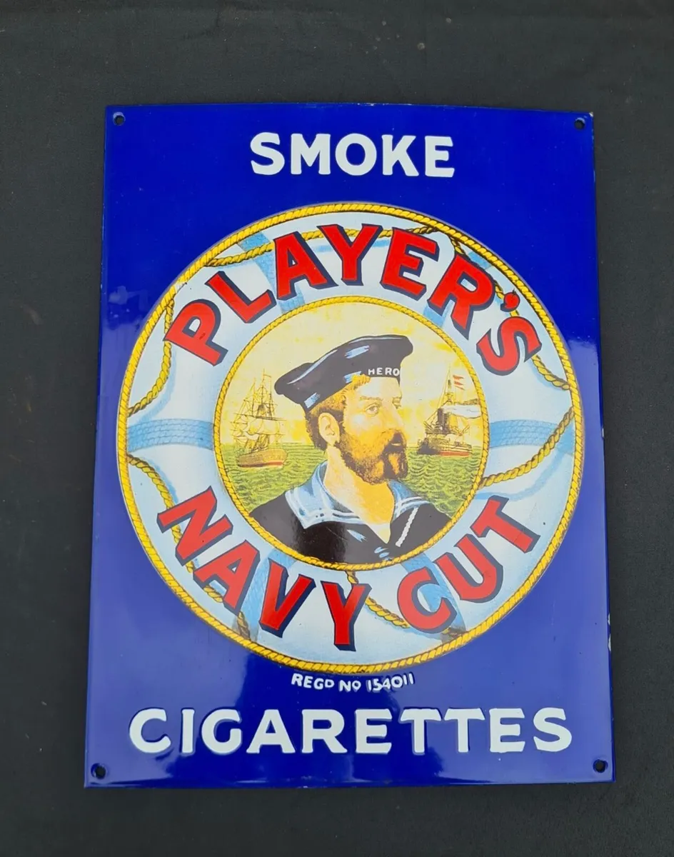 Enamel  sign