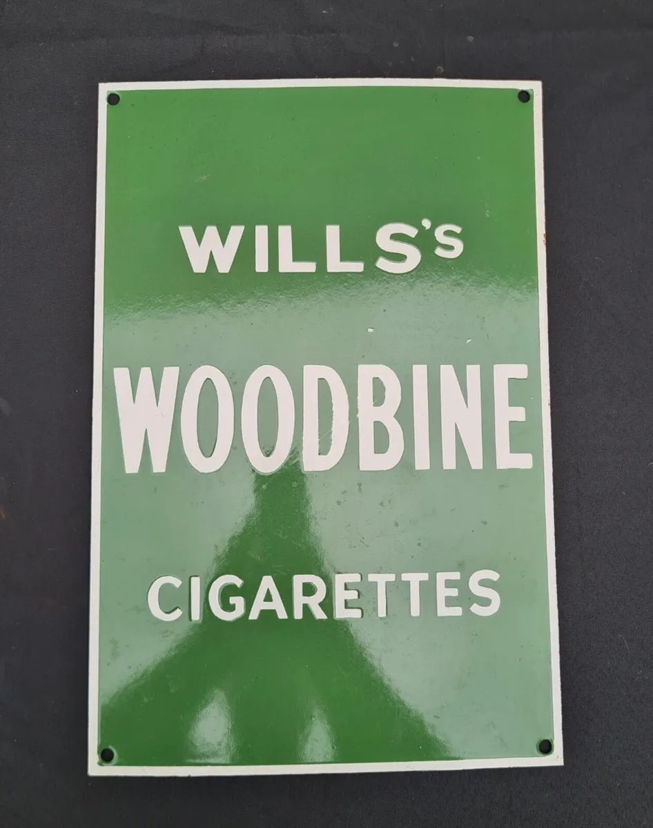 Enamel  sign