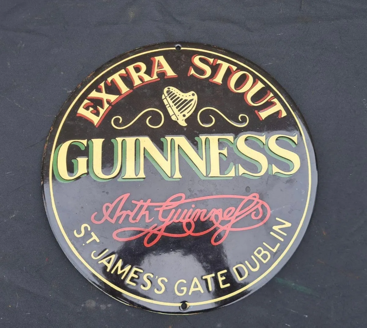 Enamel  sign