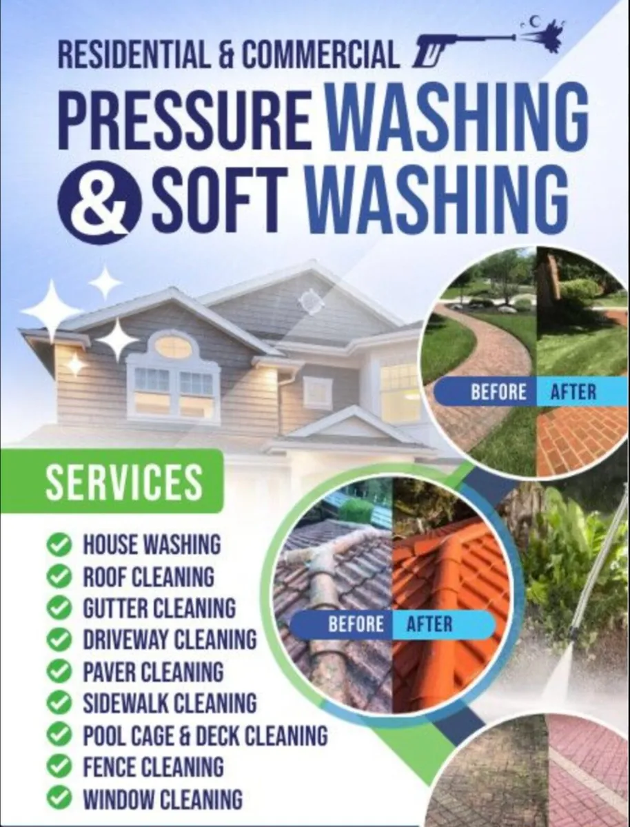 POWER WASHING/PAINTING SERVICE - Image 1
