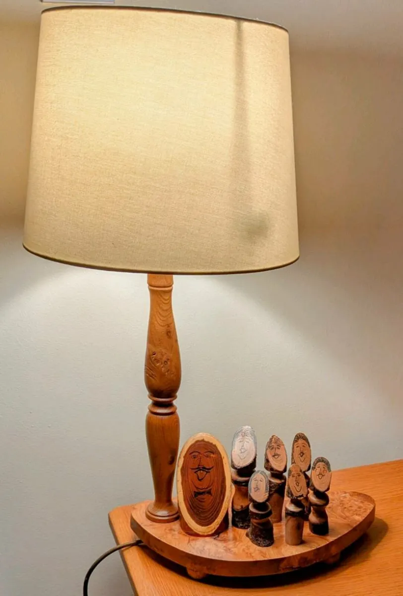 Fabulous Oak lamp - Image 1