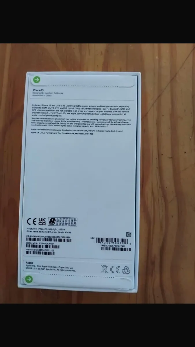I phone 13 256 GB brand new - Image 2