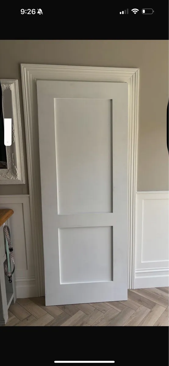 Two panel shaker internal doors (NEW) - Image 1
