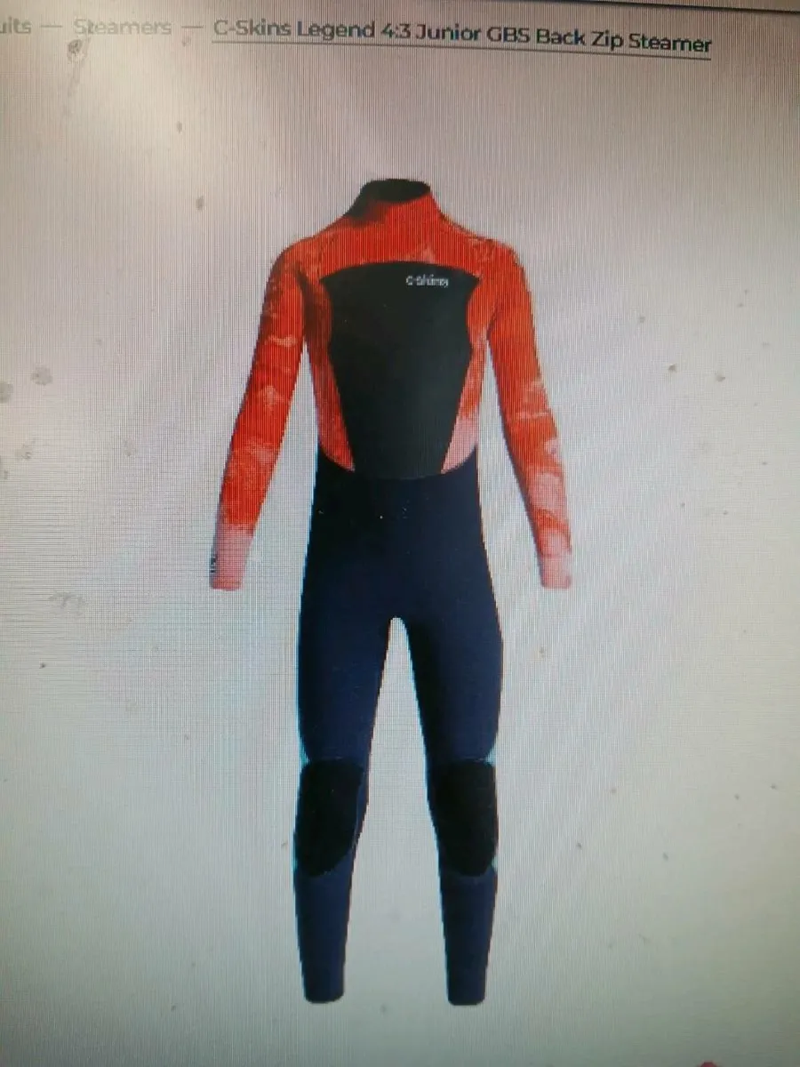 Sale: 4/3 mm C-Skins junior wetsuits, all sizes. - Image 2