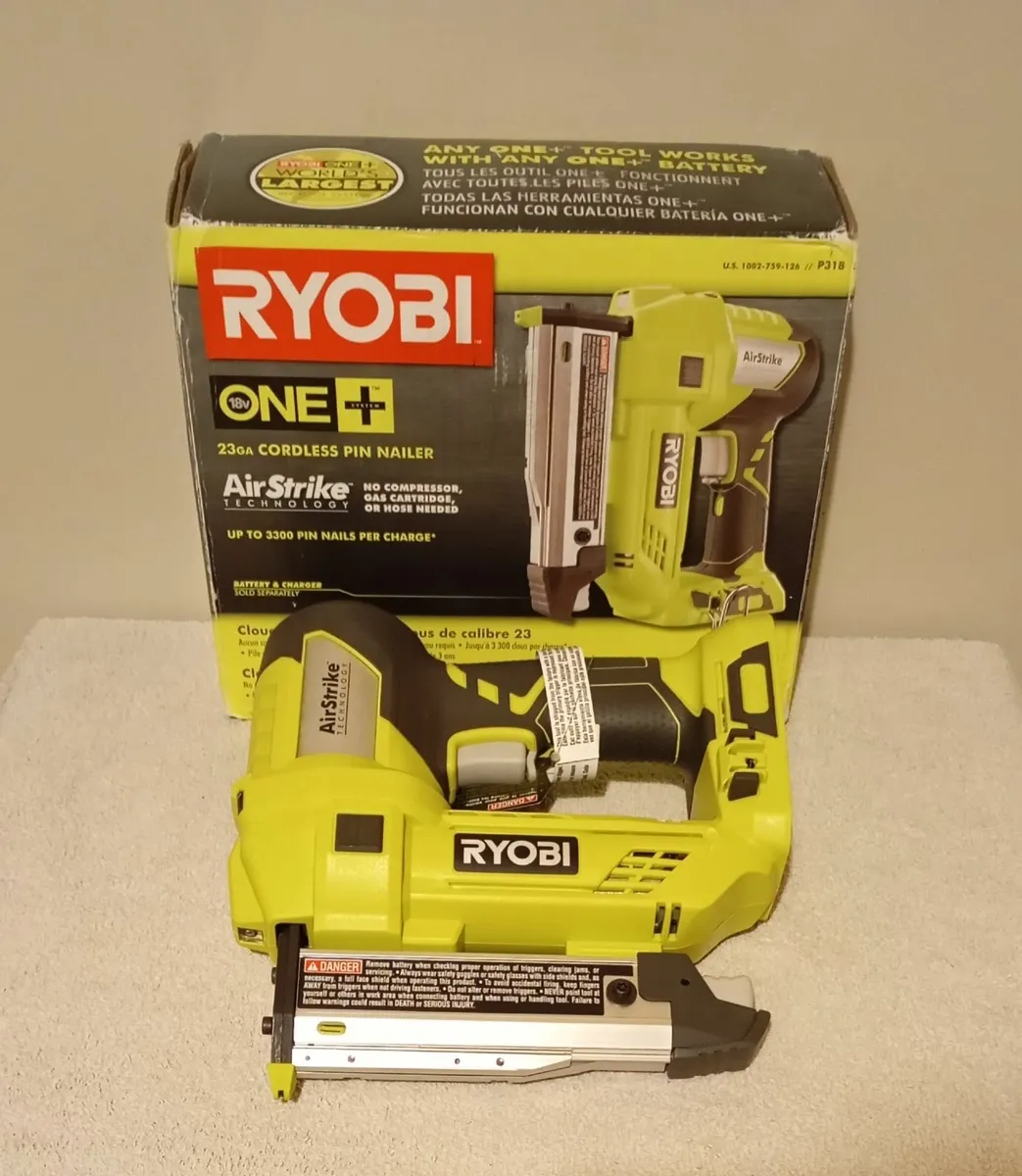Ryobi 23 Gauge Finish Nailer (New) - Image 1