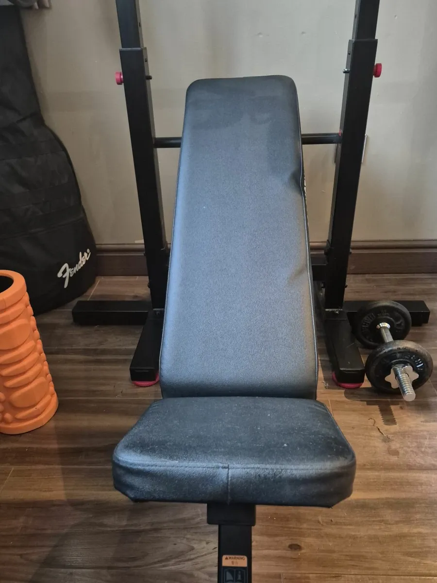 Workout Bench with weights - Image 2