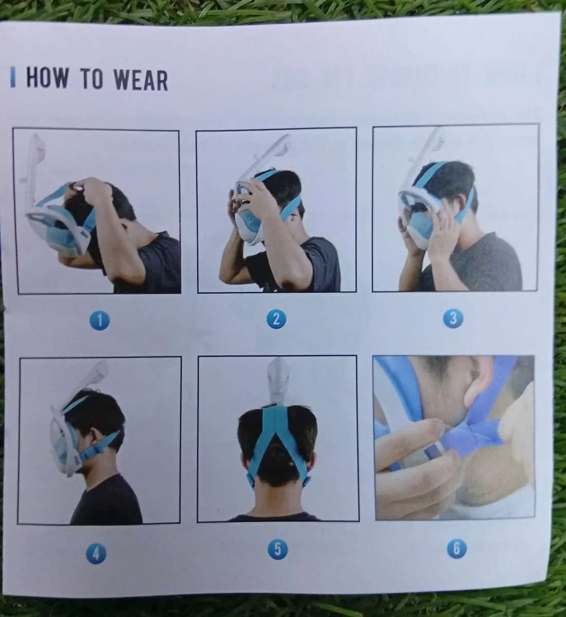 Brand New full face snorkel mask - Image 3