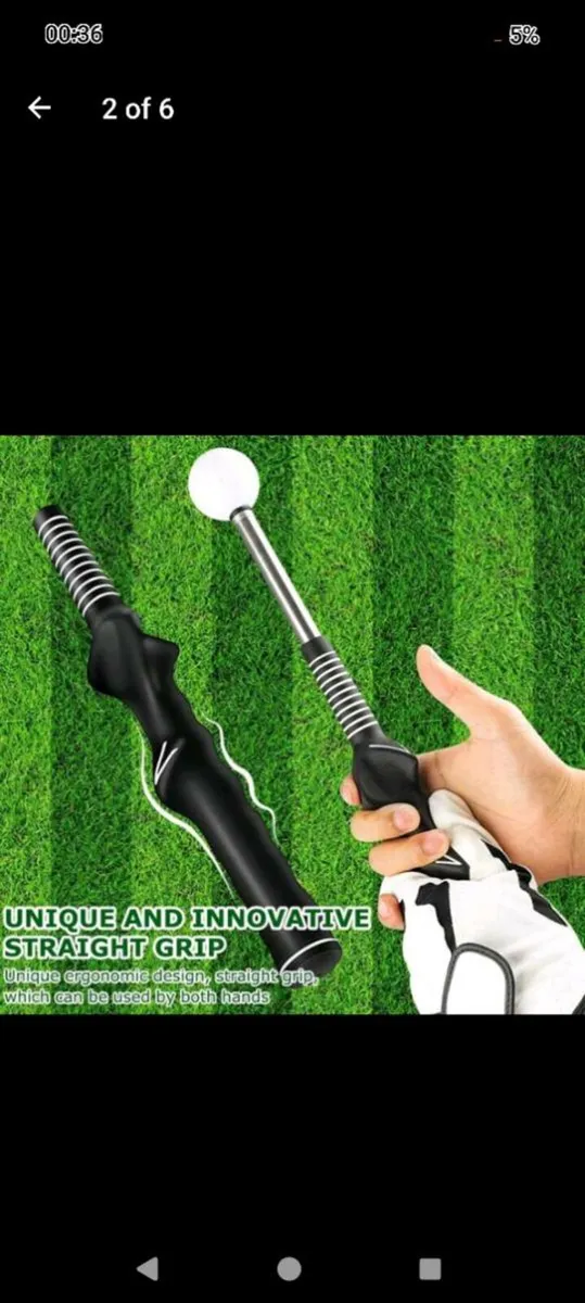 Golf swing training aid - Image 2