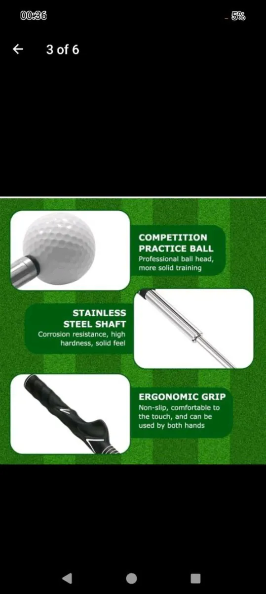 Golf swing training aid - Image 3
