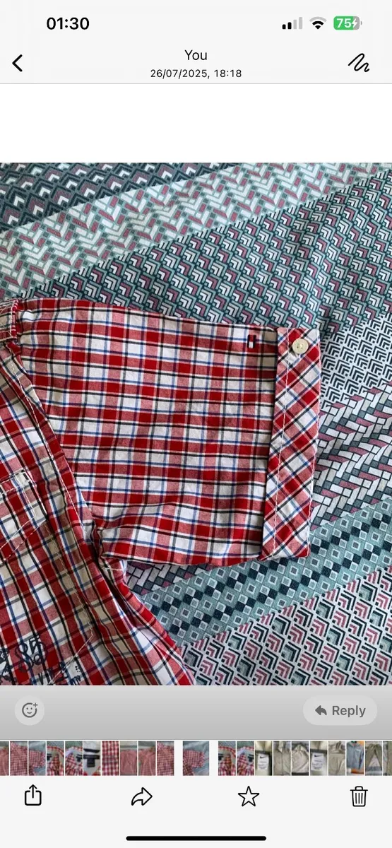 Boys Tommy Hilfiger Short sleeve  Shirt NEW - Image 3