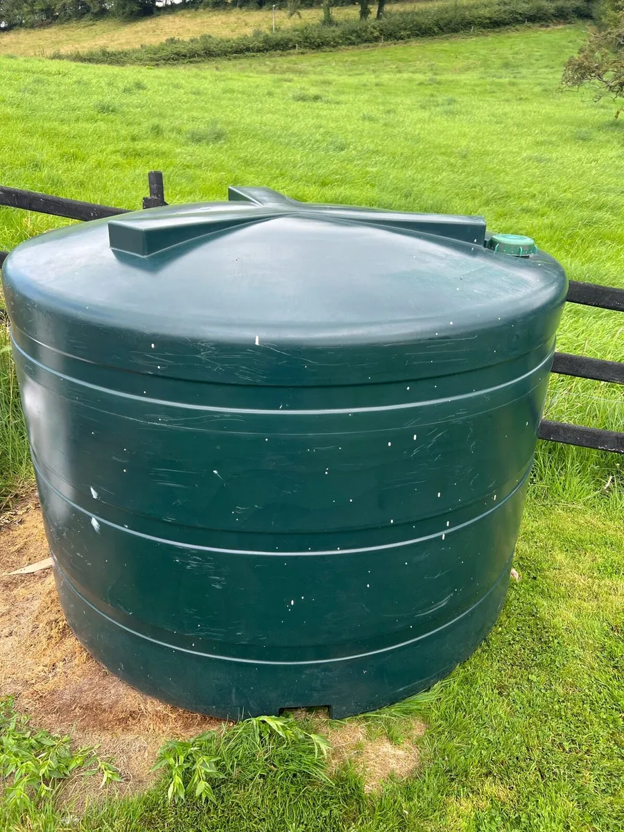 2500L oil/water Tank