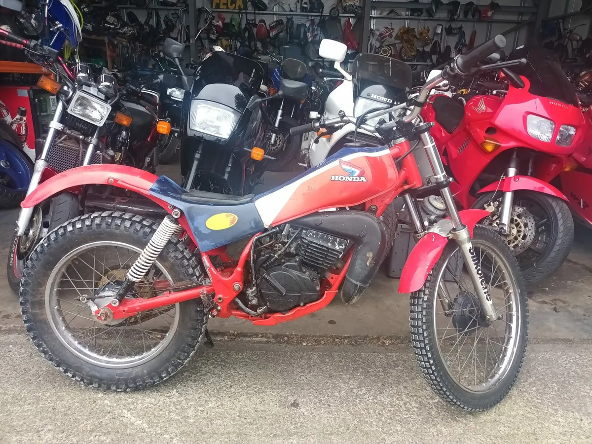 HONDA TLR 50 CLASSIC 2 STROKE TRAIL BIKE 1983 - Image 2