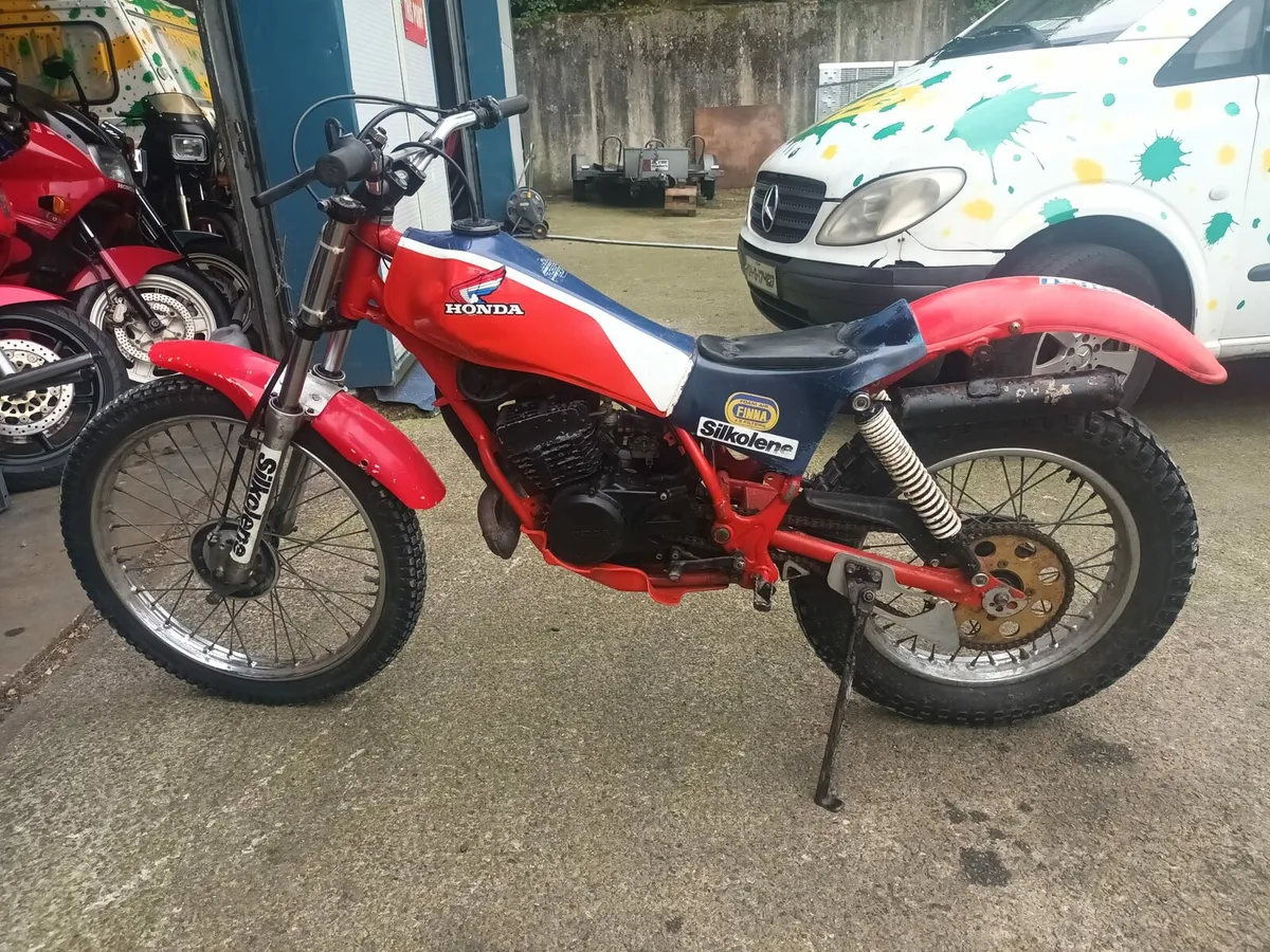 HONDA TLR 50 CLASSIC 2 STROKE TRAIL BIKE 1983 - Image 3