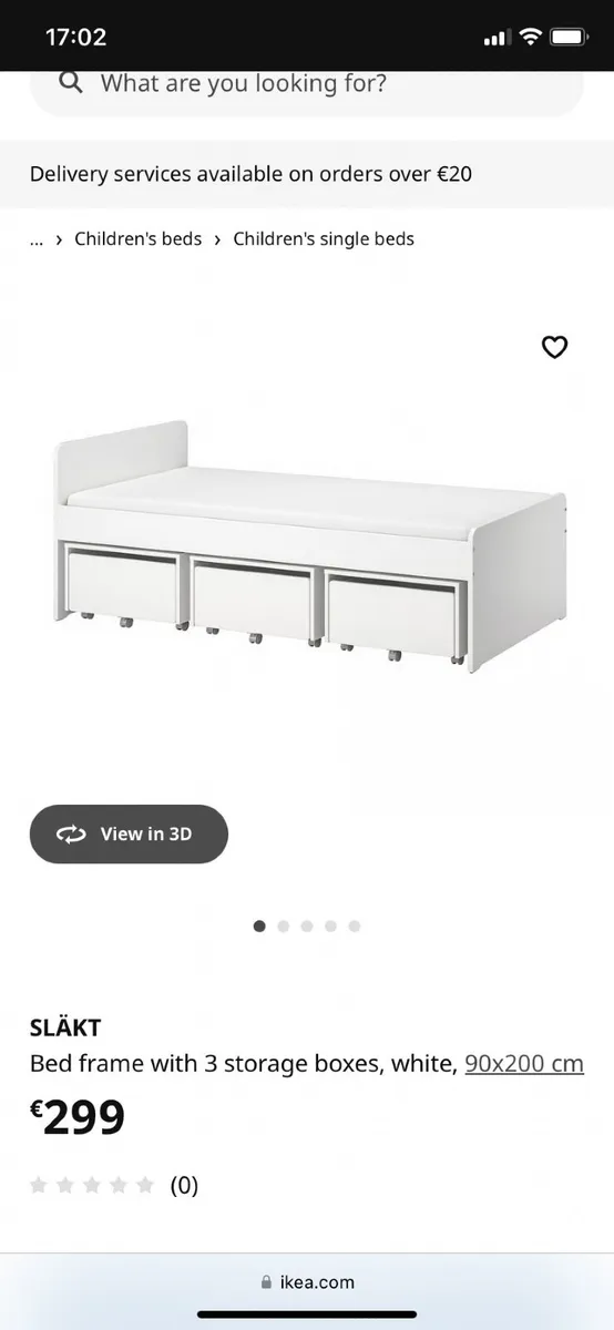 IKEA Slakt Single Bed Free to Take Away - Image 1