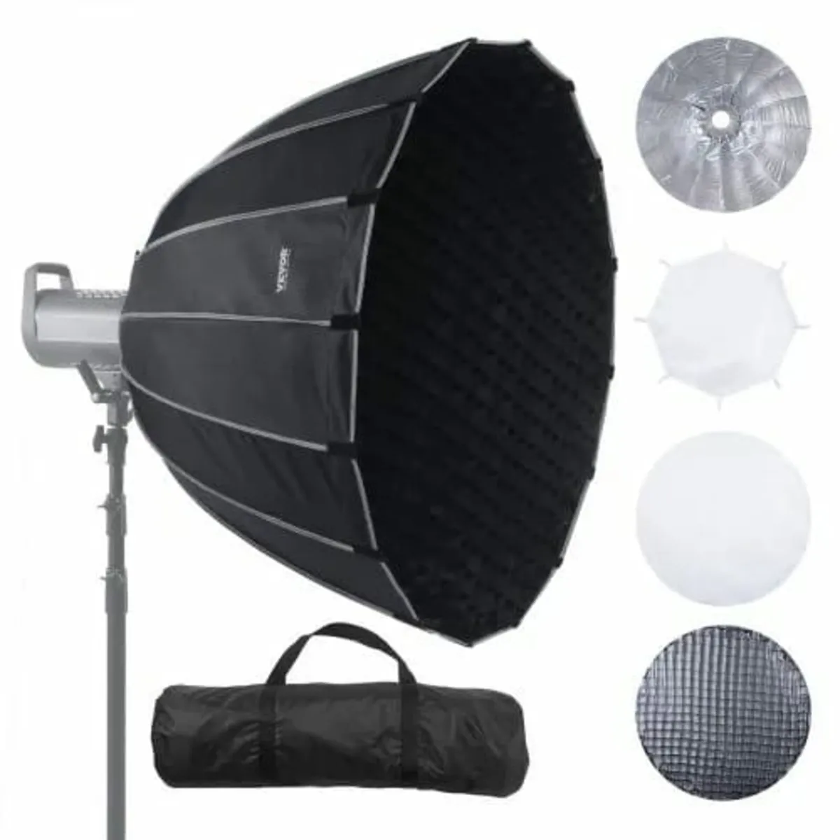 Parabolic Softbox 33 in Quick Release & Quick Fold - Image 1