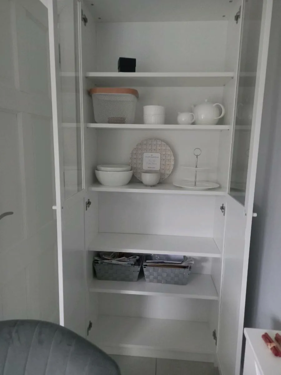 Glass door cabinet - Image 2