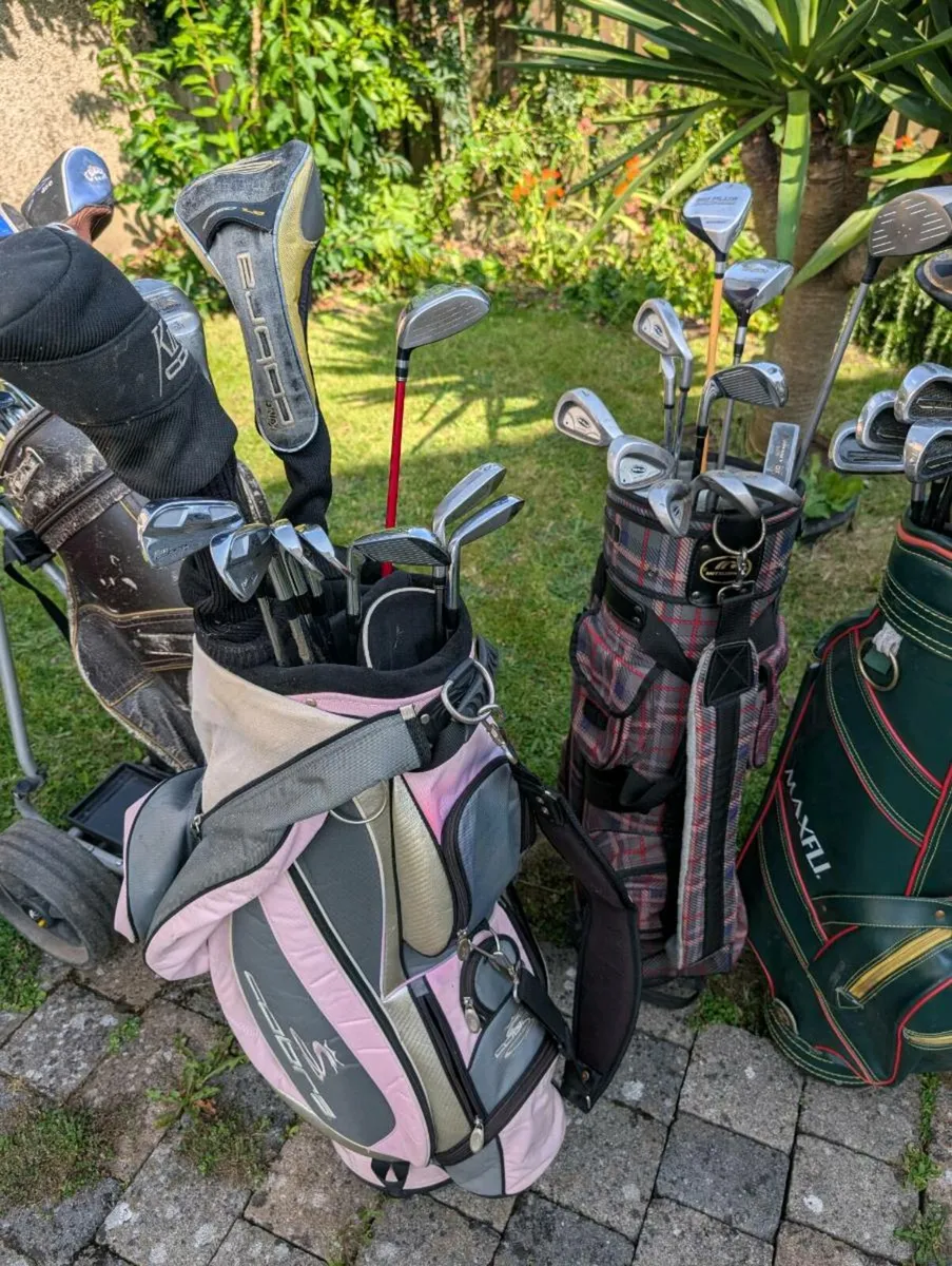 Golf clubs & TaylorMade & oddyssy & Nike putters - Image 2