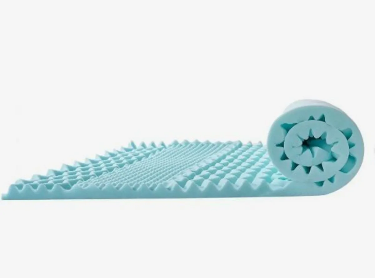 Mattress Topper Soft Memory Foam Cooling - Image 1