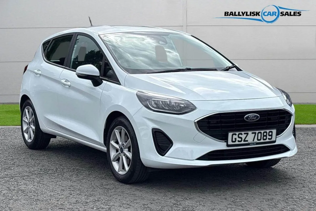 Ford Fiesta 1.0t 100PS Trend in White With 15K - Image 1