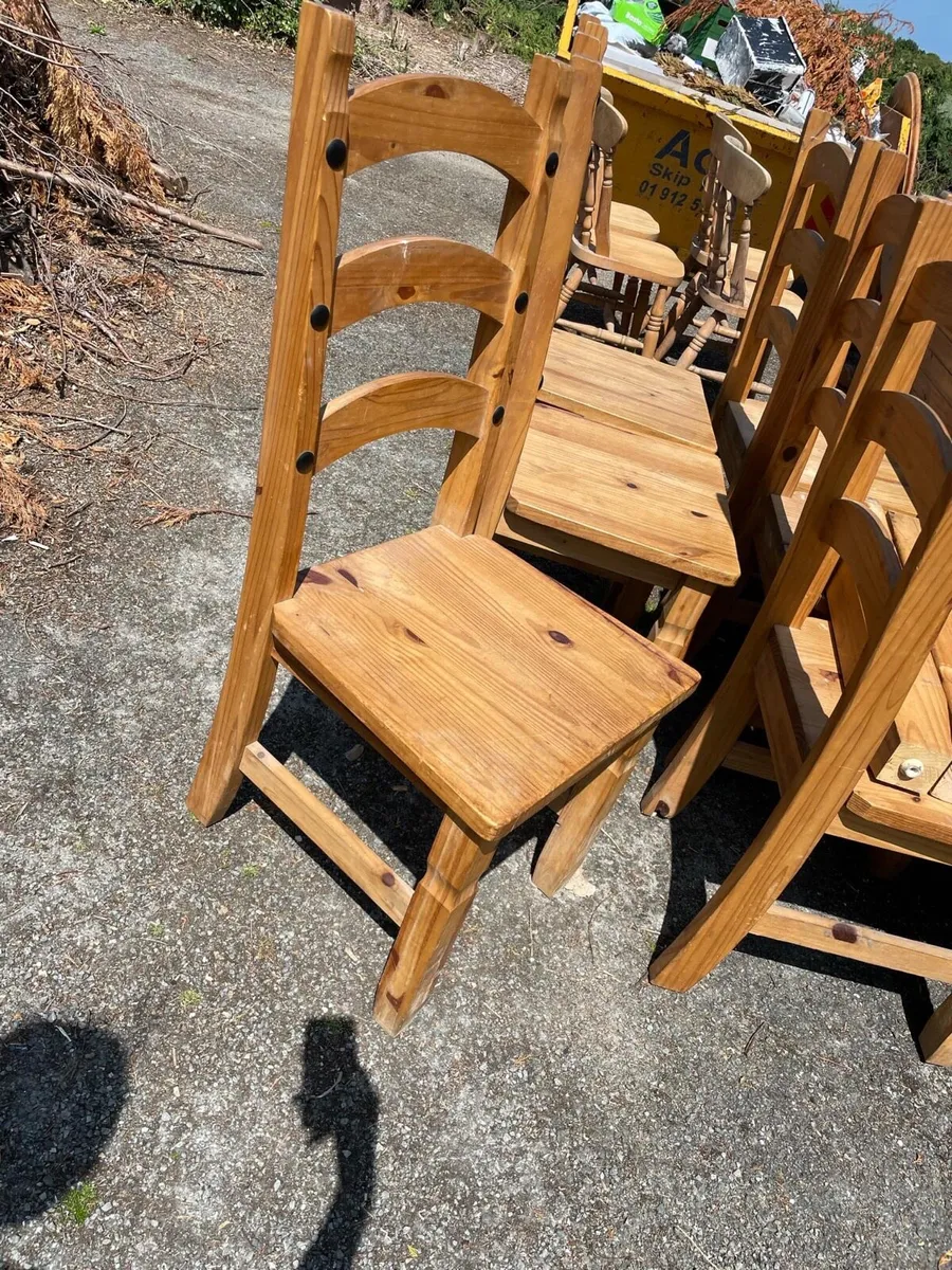 Kitchen table + 6 chairs set - Image 2