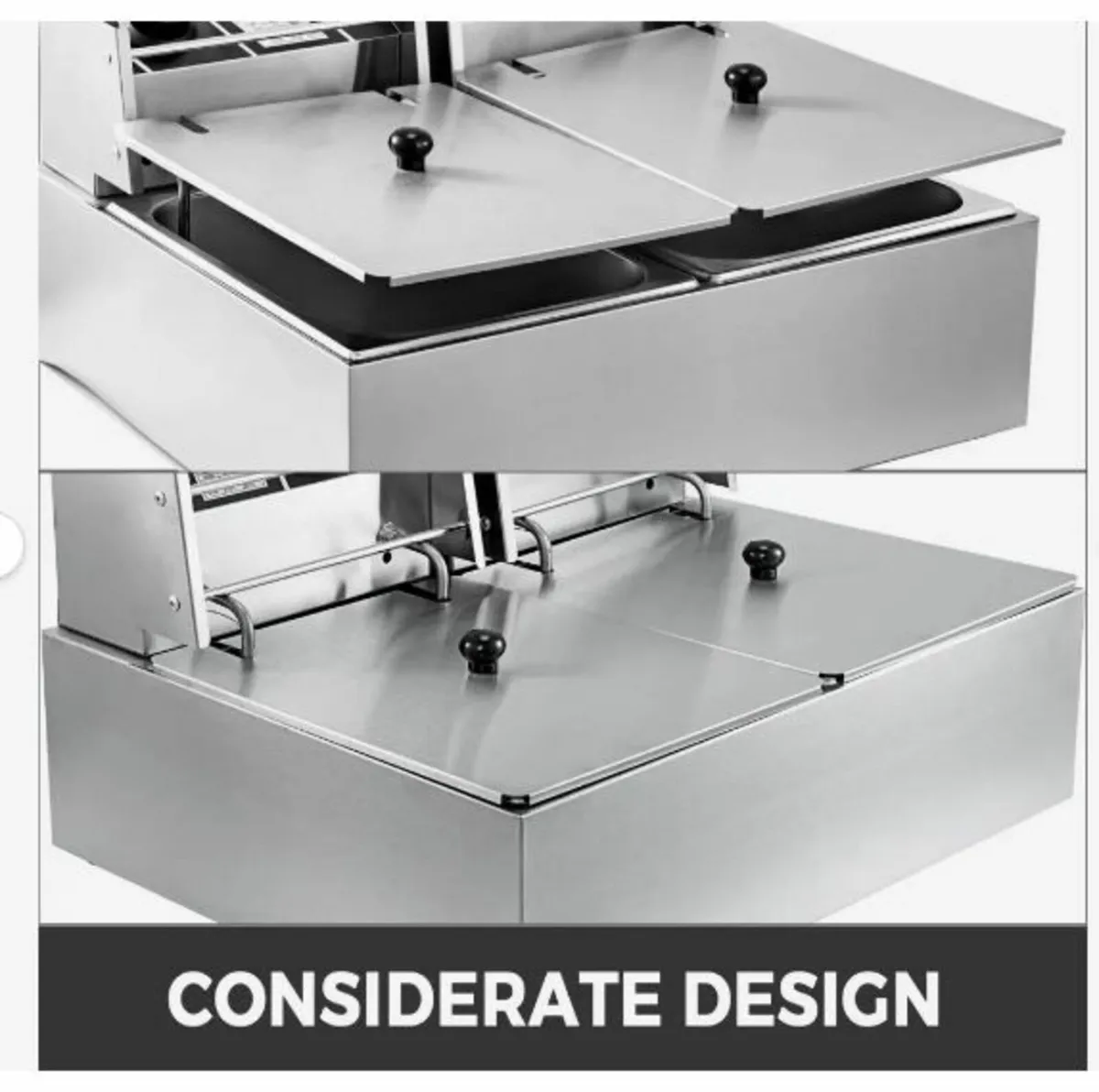 Commercial Deep Fryer 12L Electric Fryer 5000W - Image 3
