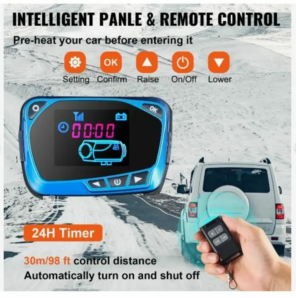 Upgraded Diesel Air Heater 8KW Parking Heater - Image 2