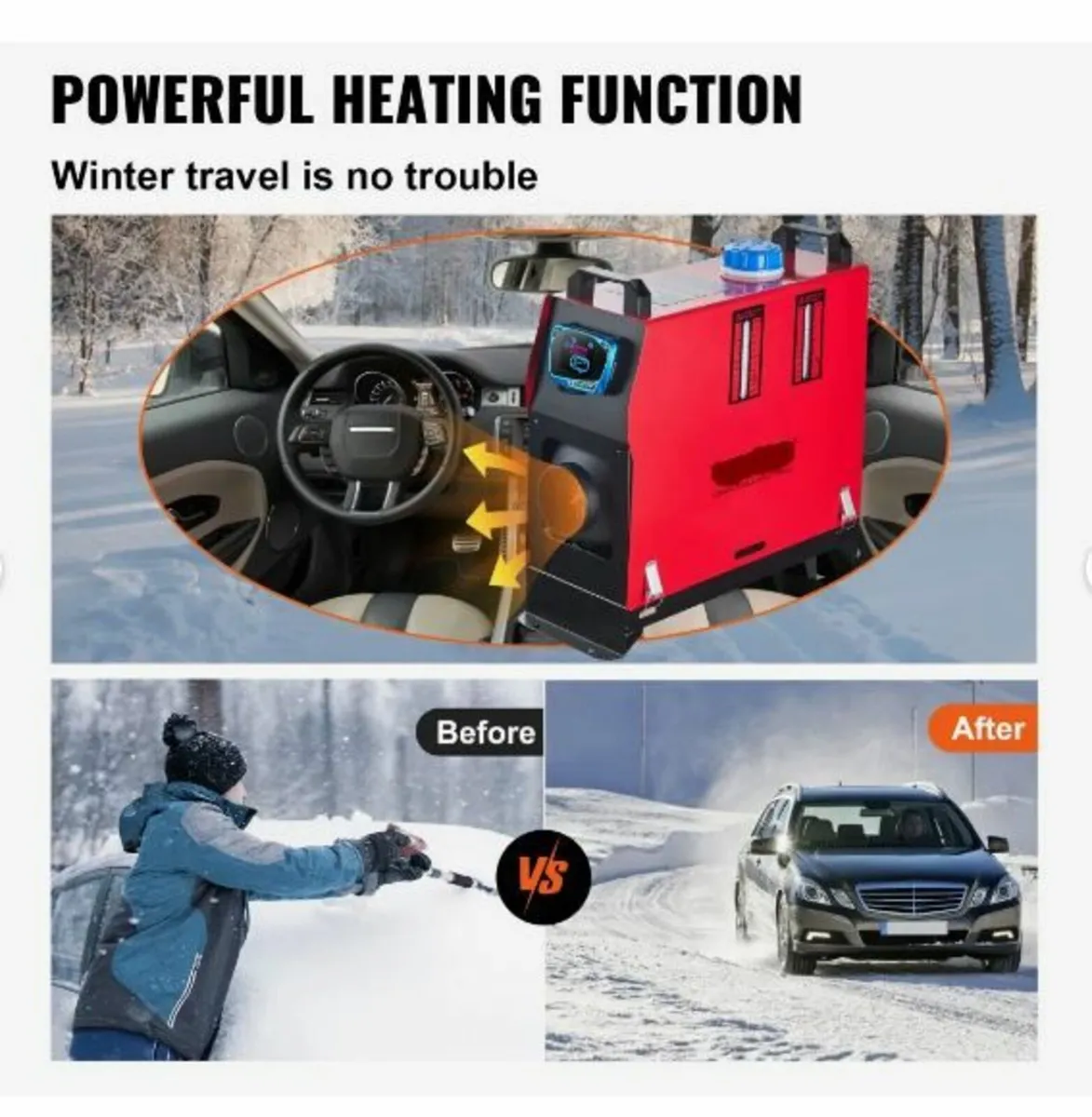 Upgraded Diesel Air Heater 8KW Parking Heater - Image 3