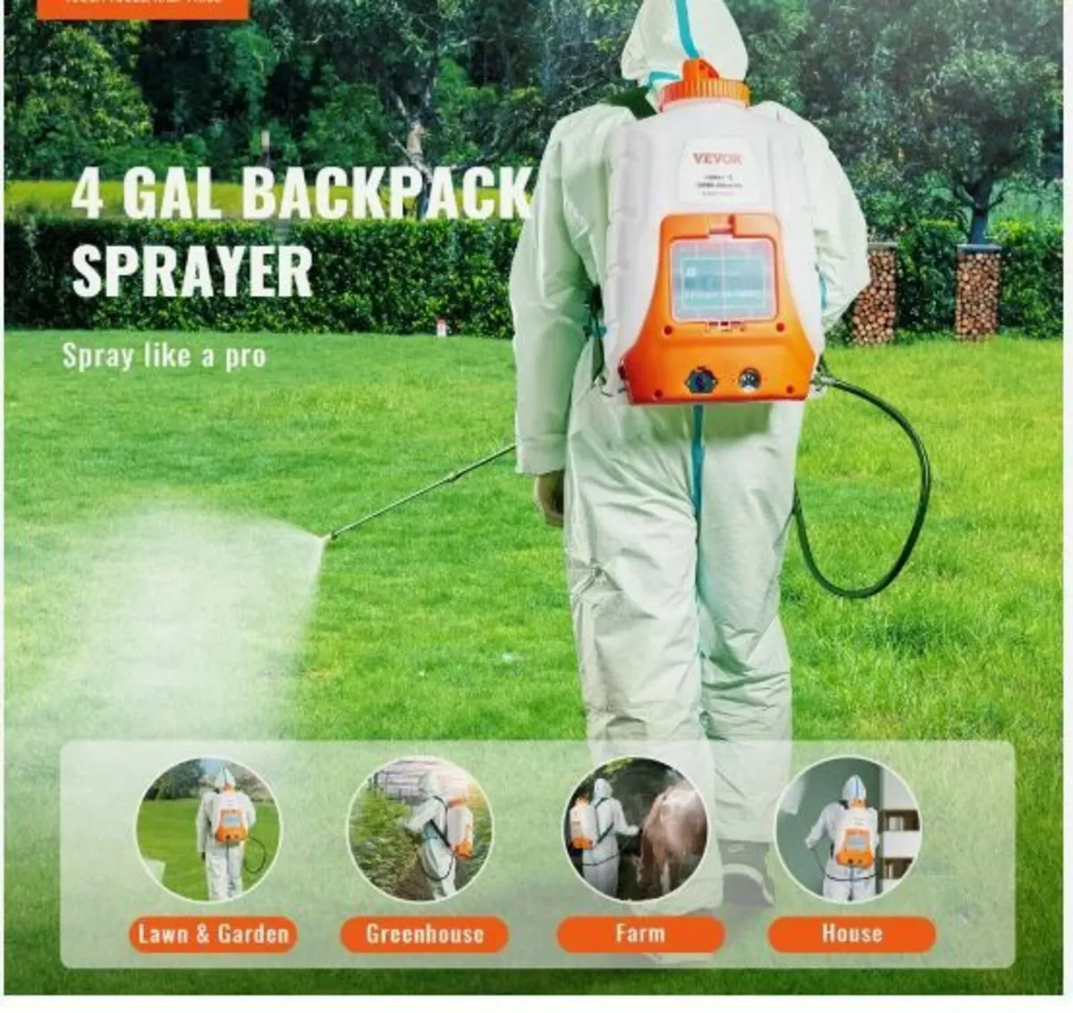 Battery Powered Backpack Sprayer - Image 2