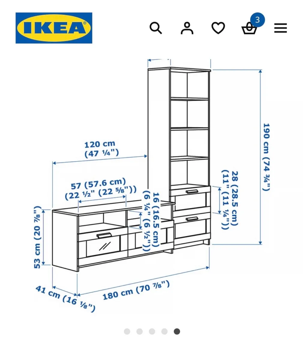 IKEA TV UNIT / storage unit - Image 4