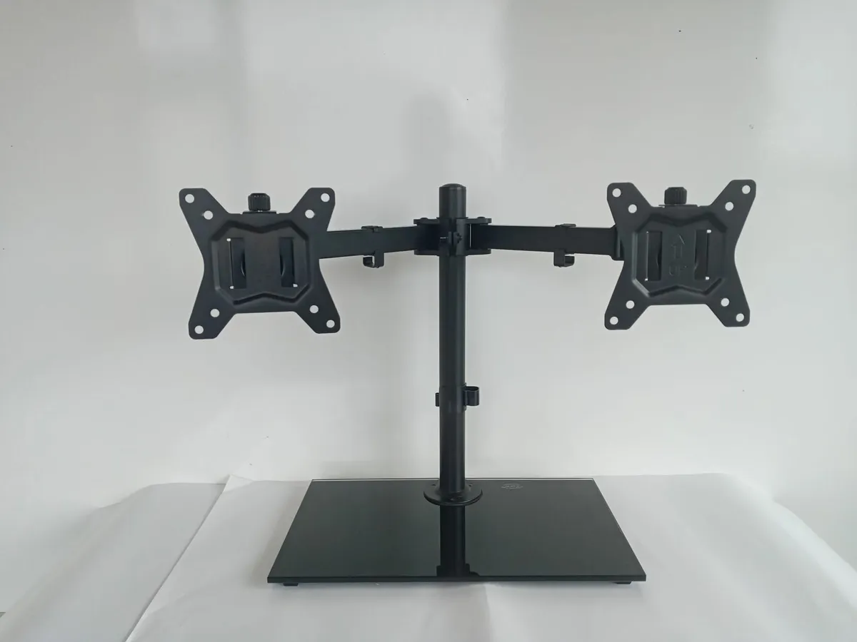 Delivery - Lot of 6 Double Monitor Mounts - Image 2