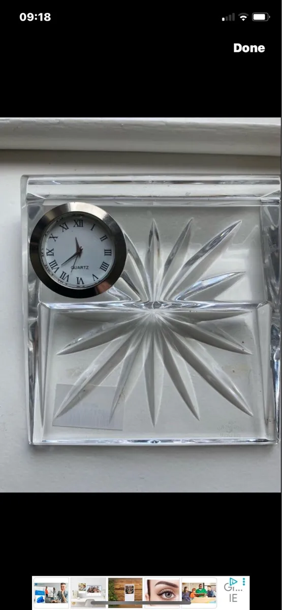 Waterford Crystal Desk Set - Image 1
