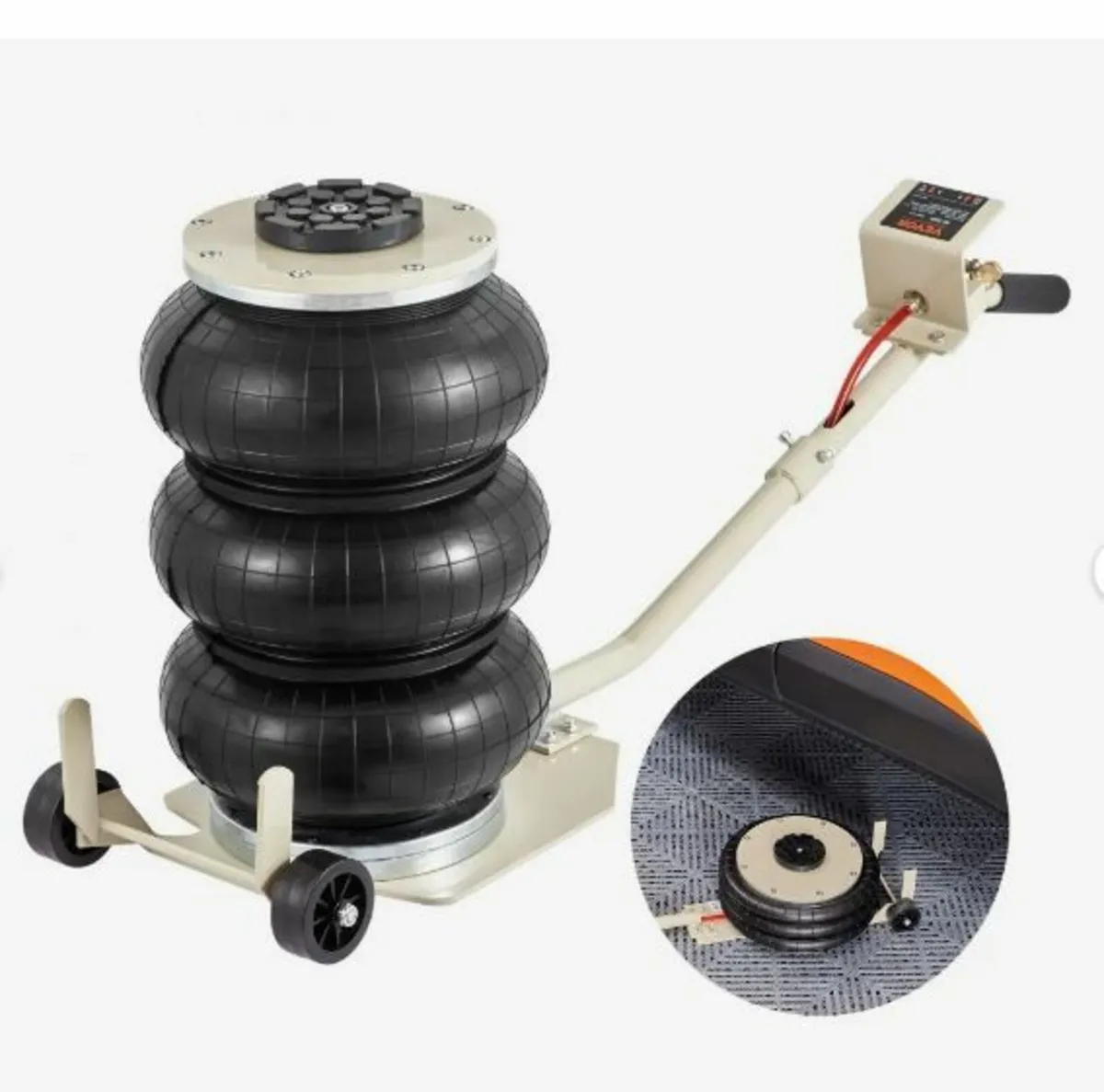 Triple Bag Air Jack 3 Ton/6600 lbs Pneumatic Jack - Image 1