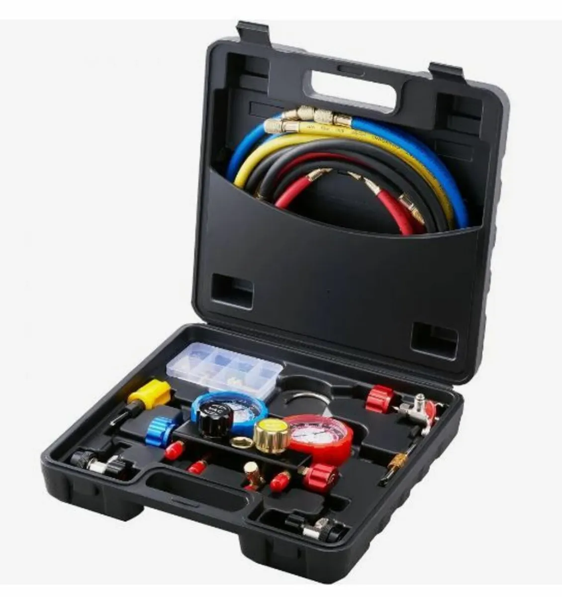 4 Way AC Gauge - AC Manifold Gauge Set - Image 1
