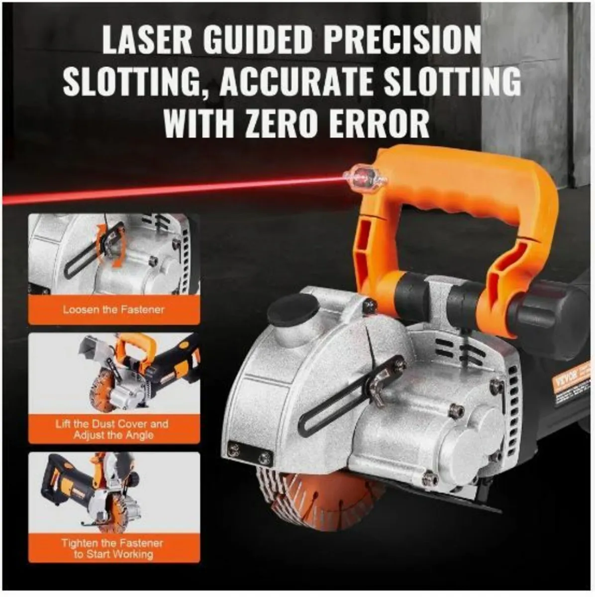 42mm Electric Wall Chaser Groove Cutting Machine - Image 3