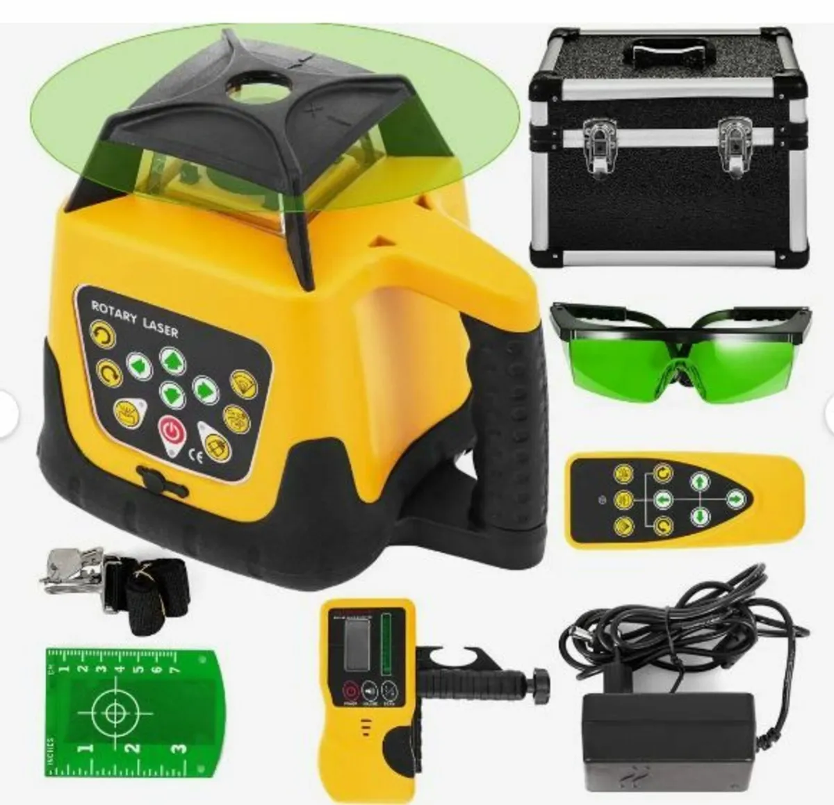 Rotary Laser Level Green Beam 500m - Image 1