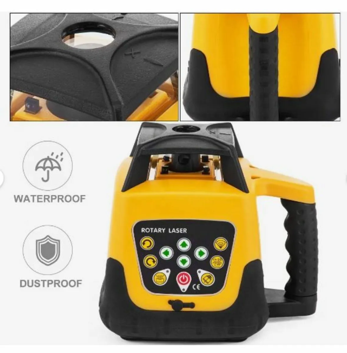 Rotary Laser Level Green Beam 500m - Image 2