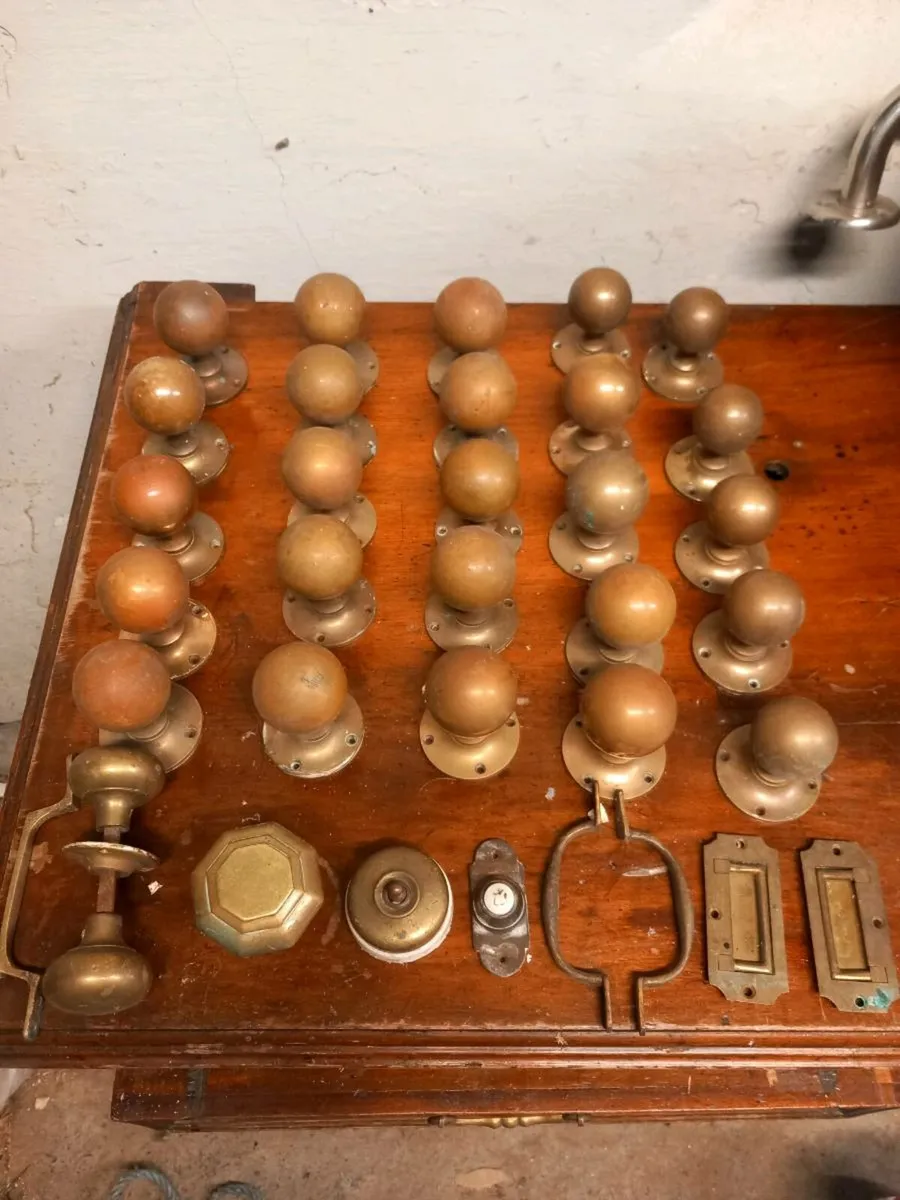 Antique door knobs
