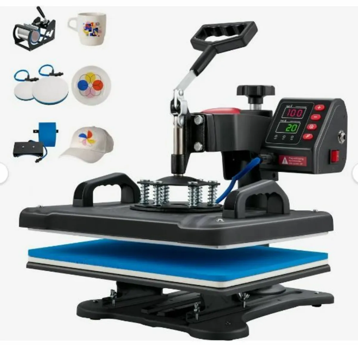 Heat Press, 5 in 1 Heat Press Machine Machine - Image 1