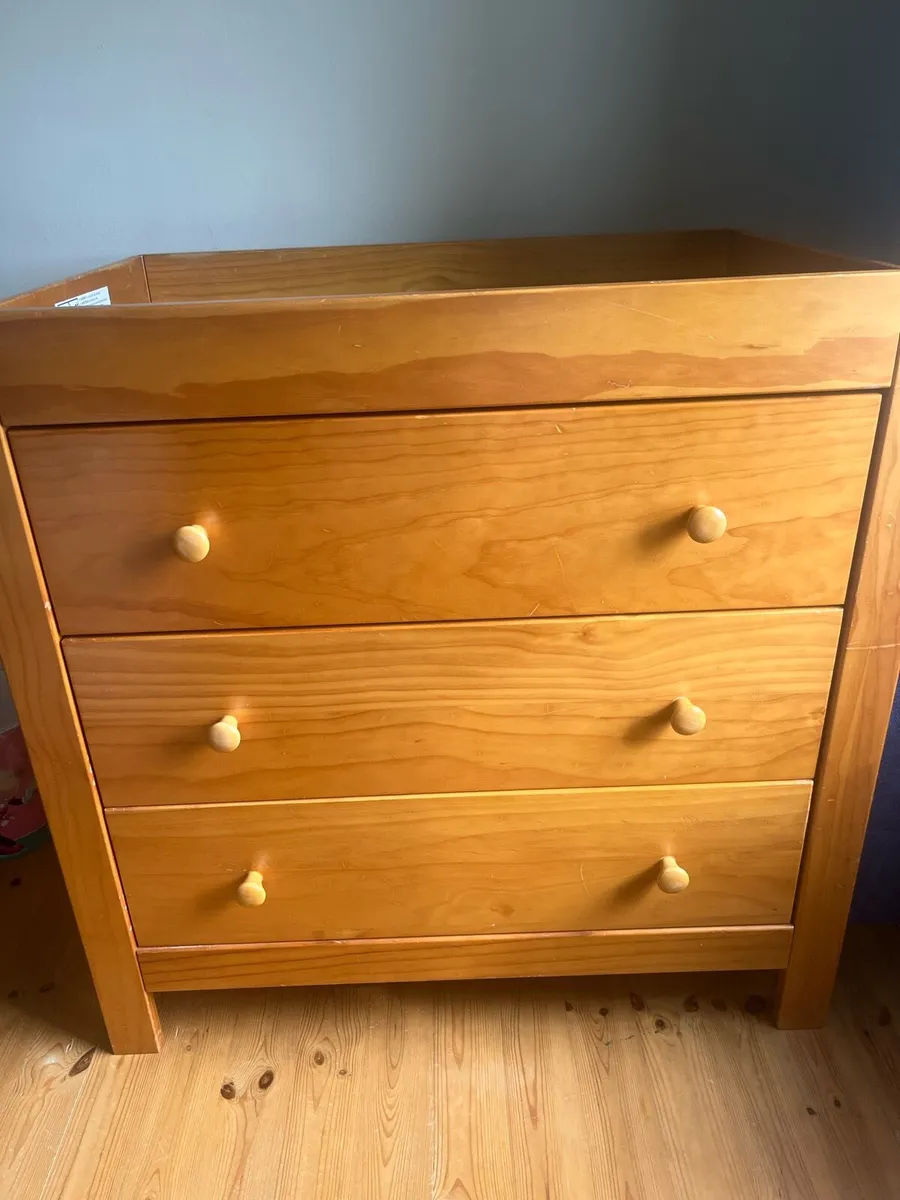 Baby Changing Unit with Drawers - Image 1