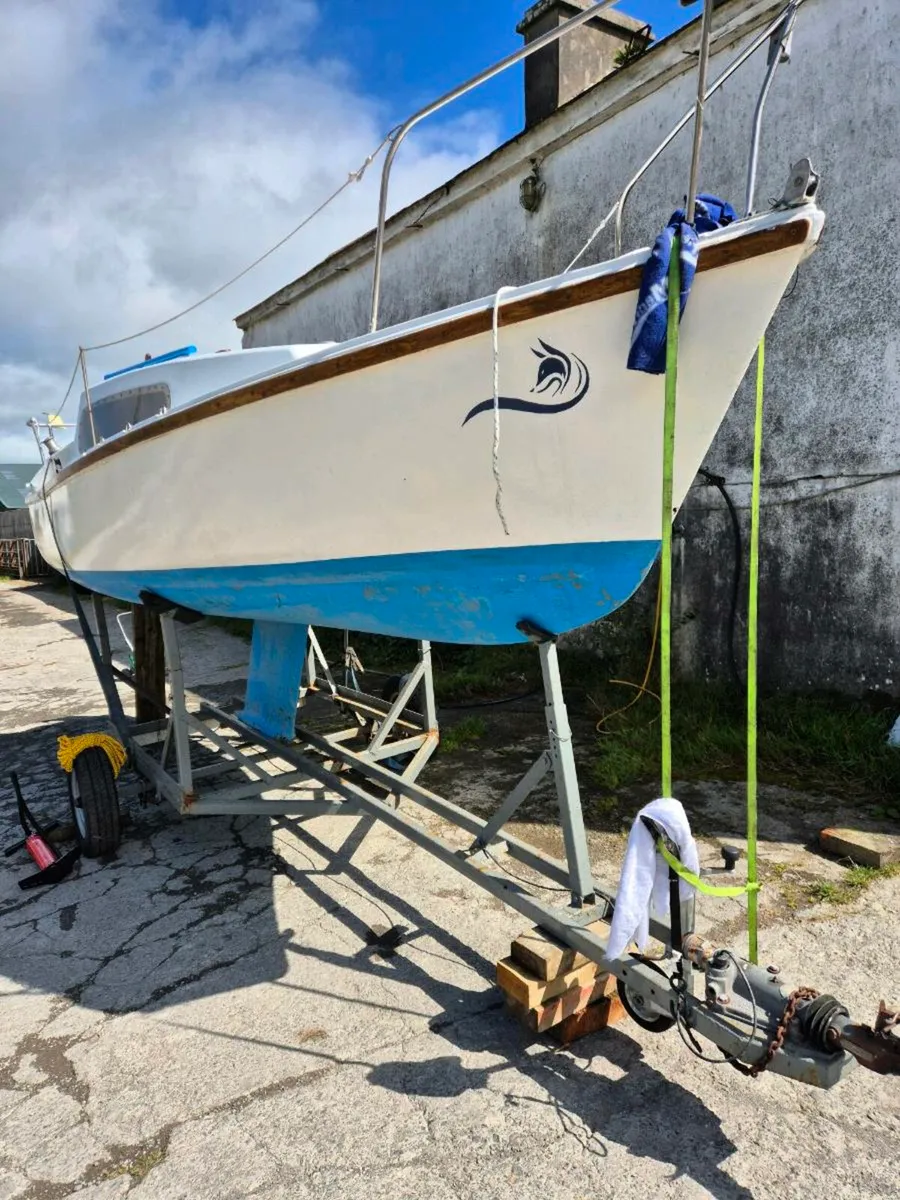 Fox cub 18 Mk1 sailboat - Image 4