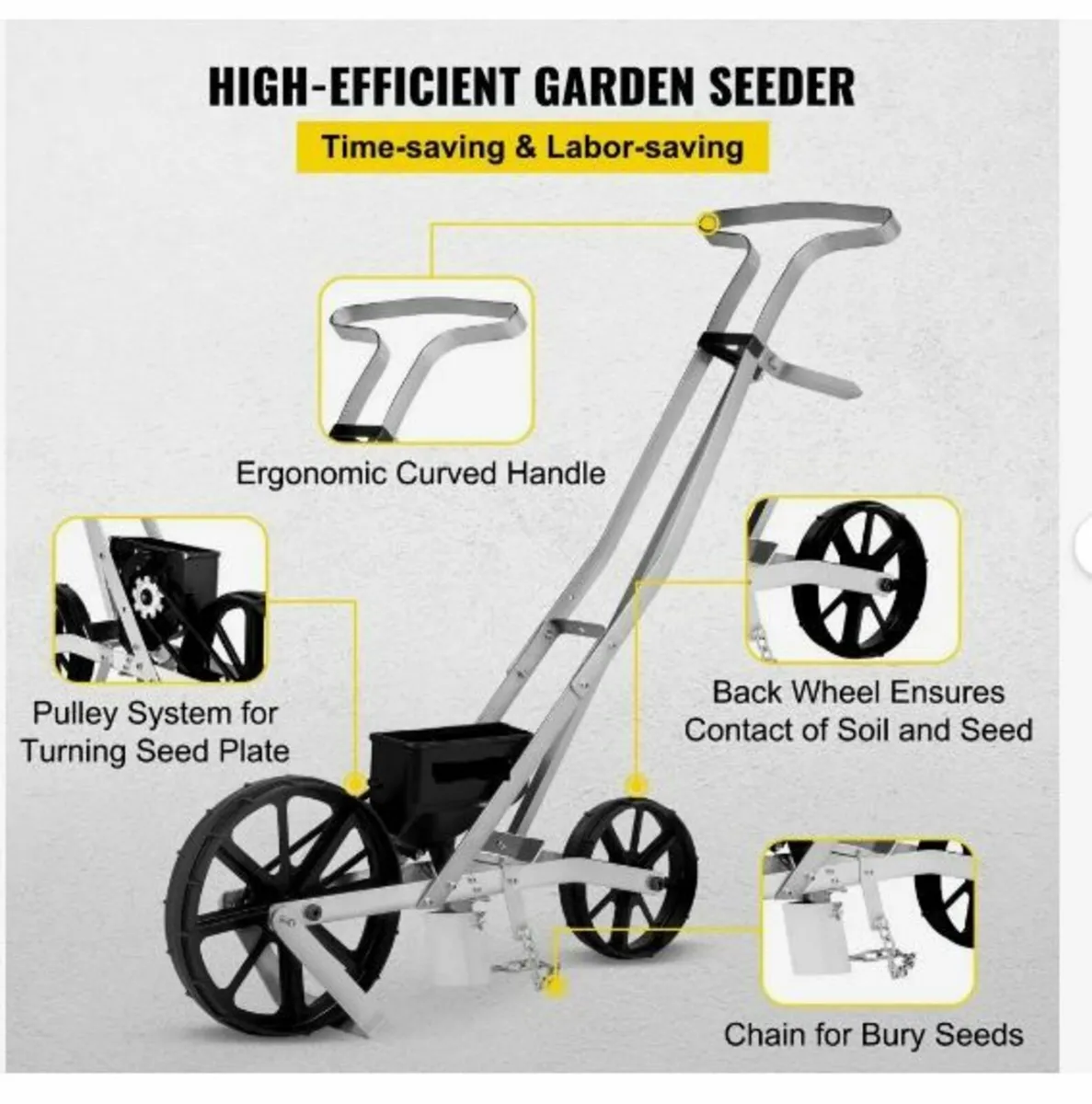 Garden Seeder, Metal Precision G - Image 3