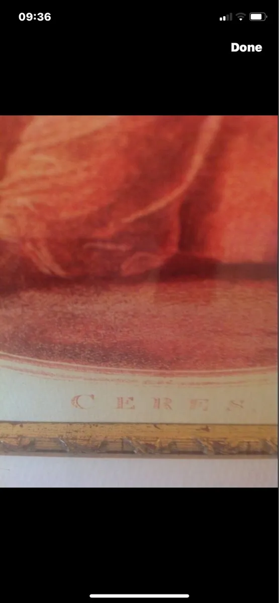 Large ‘Goddess of Agriculture’ Picture - Image 4