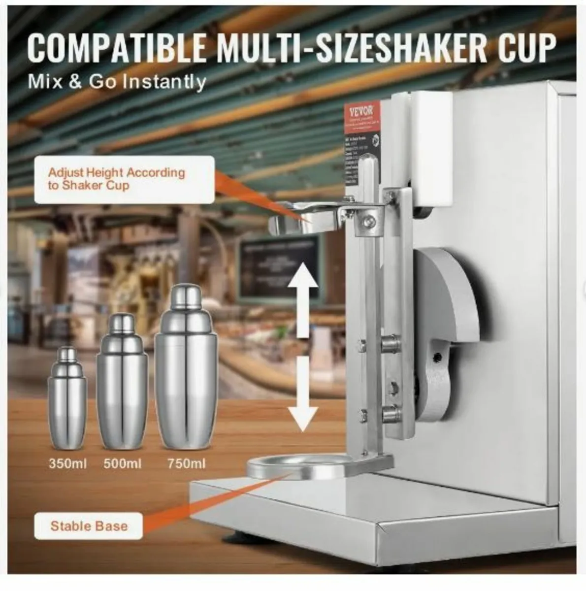 Milkshake Maker Machine 120W Electric - Image 4